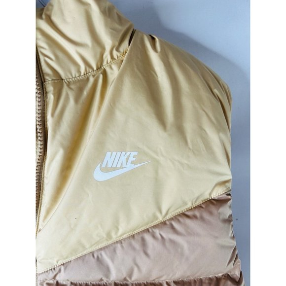 Nike Therma Fit Windrunner Goose Down Fill Puffer Vest Jacket Womens Small - Picture 5 of 10